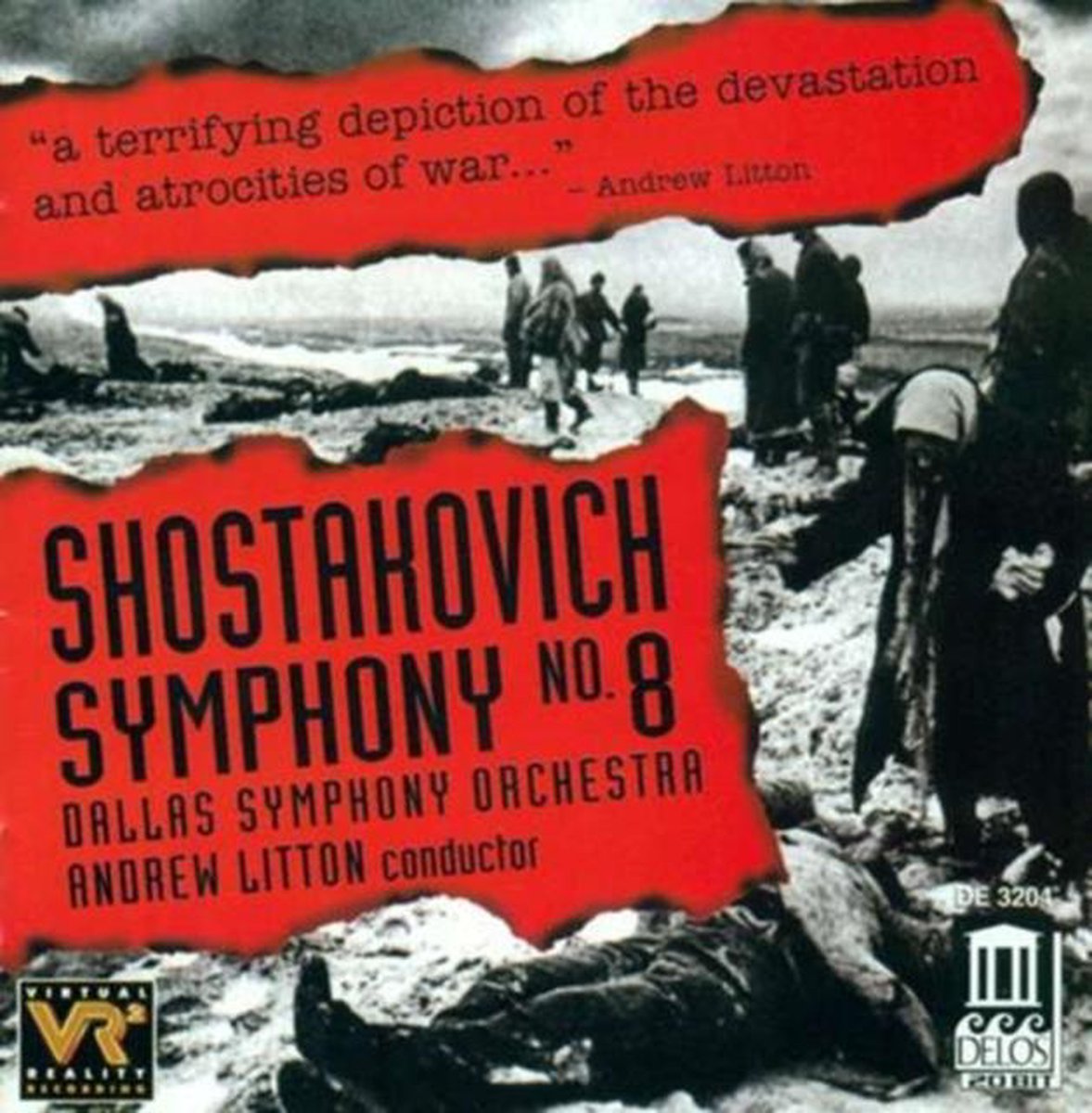 Shostakovich: Symphony no 8 / Andrew Litton, Dallas Symphony