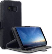 Samsung Galaxy S8+ Bookcase hoesje - CaseBoutique -  Paars - Kunstleer