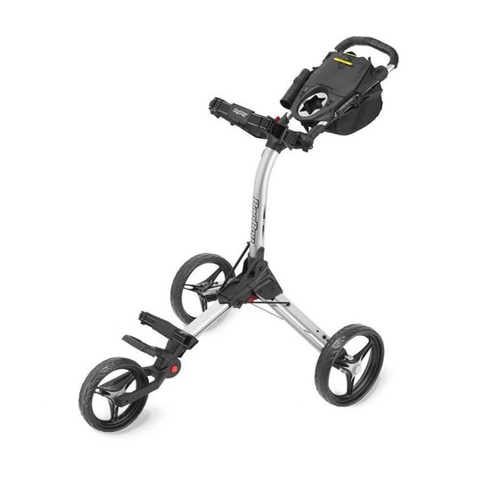Bagboy Compact 3 Golftrolley - Zilver/Zwart van Bagboy — afbeelding 3