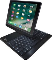 Apple iPad 9.7 (2017 / 2018) Hoes Toetsenbord Case Draadloos Bluetooth met Verlichting - 360 Graden Roteerbaar - van iCall