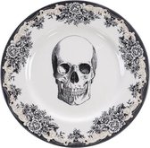 Tokyo Design Studio - Skull Design Bald Skull Plate - Dinerbord - 28x2.3cm