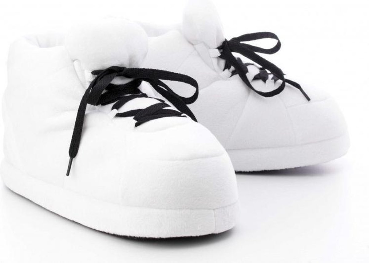 Sneaker pantoffels/sloffen voor kinderen wit maat 34/36 | bol.com