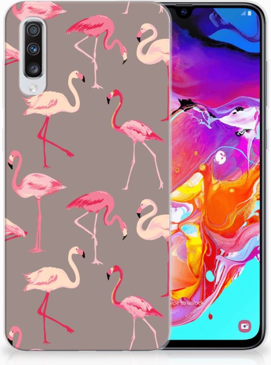 Samsung A70 GSM Hoesje Flamingo | bol.com