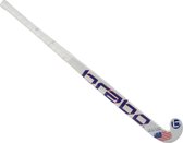 Brabo Flag USA - Zaalhockeystick - Kinderen - 33 Inch - Hout - - wit/blauw/rood