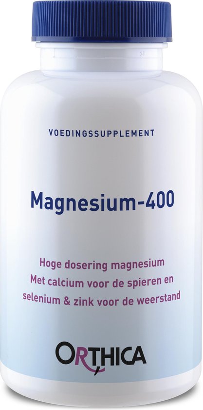 Orthica Magnesium 400 Mineralen Voedingssupplement - 120 Tabletten