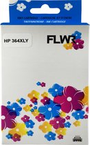 FLWR - Inktcartridge / 364XL geel - Geschikt voor HP