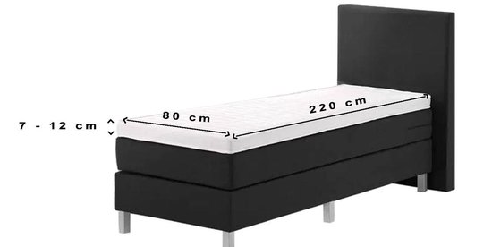 24-Bedding - Jersey Topper Hoeslaken - Topdek Hoeslaken Jersey - Extra zacht - 97% katoen - 3% Elastaan - 80x220 cm - Taupe - 5 t/m 15 cm hoogte.