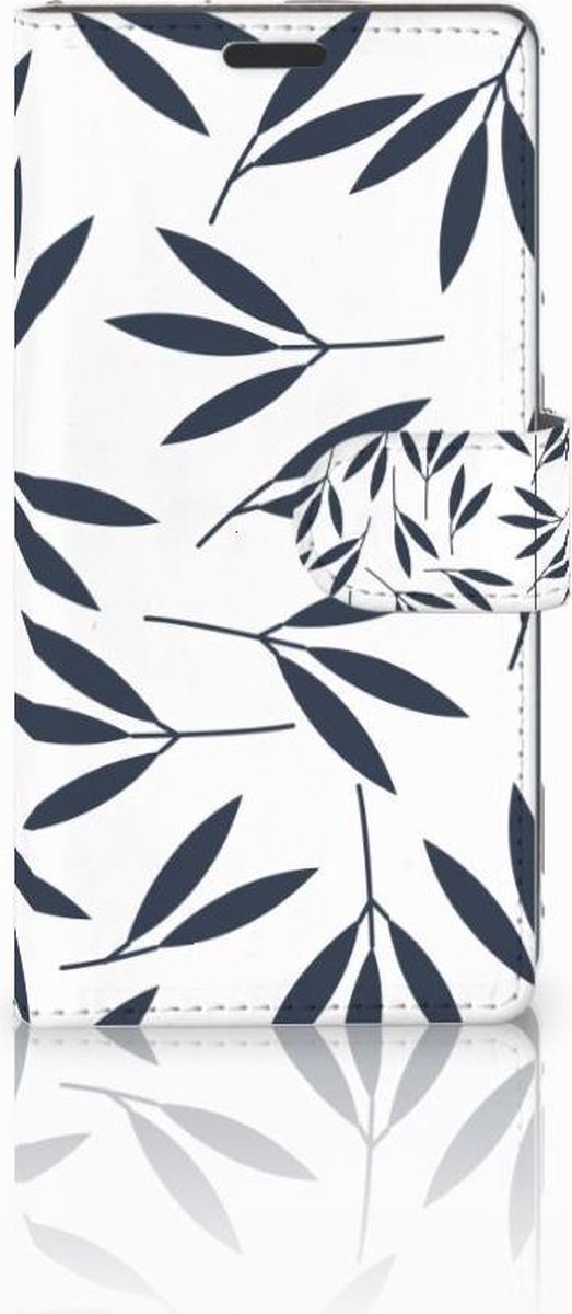 Sony Xperia Z3 Hoesje Leaves Blue
