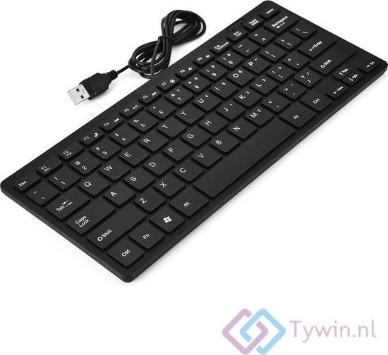 Anoi uitspraak innovatie Compact bedraad toetsenbord (285x120x20mm) | bol.com