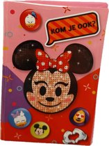 Uitnodigingskaarten - Emoji - Minnie Mouse - 6st.