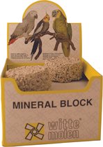 Witte Molen Mineraalblok Groot Grof - Vogel - Aanvullend voer - 424 gr