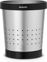 Brabantia Prullenbak / Papierbak - 5 l - Matt Steel