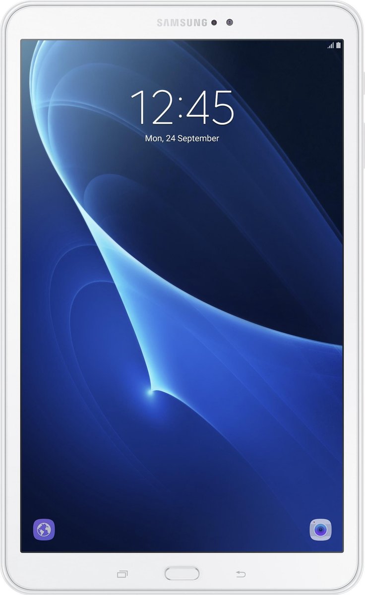 landen Verdeelstuk klok Samsung Galaxy Tab A 10.1 (2016) - WiFi - 32GB - Wit | bol.com
