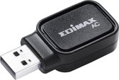 Edimax EW-7611UCB Ac600 Dual-band wi-fi & bluetooth 4.0 adapter [USB, 80211ac, 600Mbps, Black]