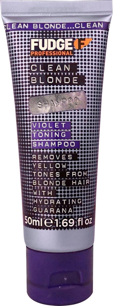 Fudge Clean Blonde Violet Shampoo - 50 ml - Fudge