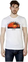 Trussardi -BRANDS - T-shirts - Heren - 2AT03B - white,orangered