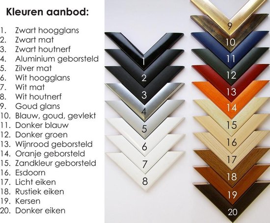 Homedecoration Colorado - Cadre photo - Format photo - 22 x 27 cm - Esdoorn