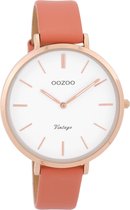 OOZOO Vintage Peach horloge  (40 mm) - Roze