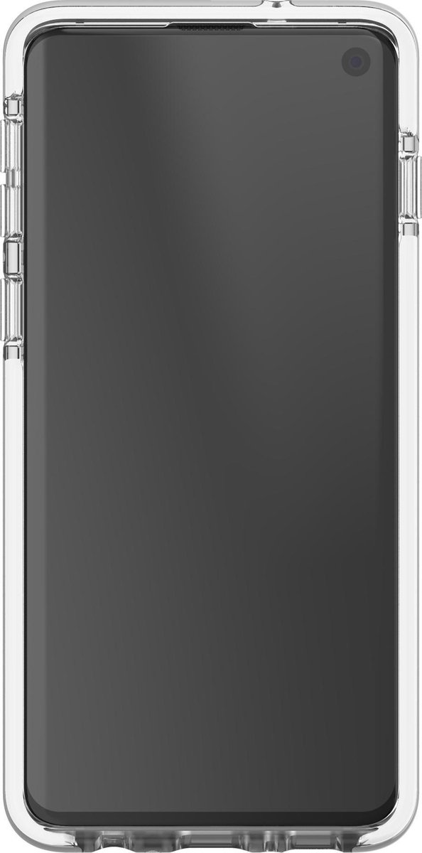 Samsung Galaxy S10 Hoesje - Gear4 - Piccadilly Serie - Hard Kunststof Backcover - Wit - Hoesje Geschikt Voor Samsung Galaxy S10