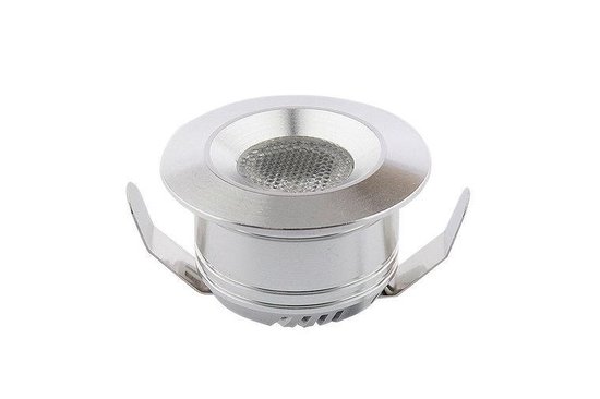 Groenovatie Inbouwspot LED - 3W - Rond - Waterdicht IP54 - Dimbaar - 6-Pack - Aluminium
