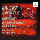 Schmidt: Symphony no 4;  Bruckner: March, etc / Sieghart