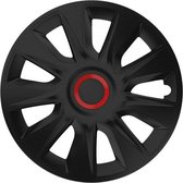 Versaco Stratos RR - Wieldoppen - Zwart - 15 inch - 4 stuks