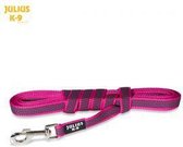 Julius K9 hondenriem - anti slip - roze - 1 meter - 20mm