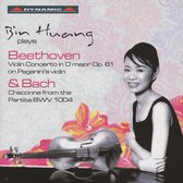 Bin Huang , Genoa Youth Philharmonic - Bin Huang Plays Beethoven & Bach (CD)