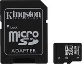 Kingston 16GB Micro SDHC klasse 10 geheugenkaart + SD adapter