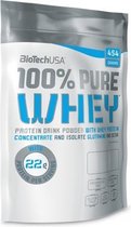 Protein Poeder - 100% Pure Whey 454g BioTechUSA - Chocolade   + BeBulk Shaker 700ml