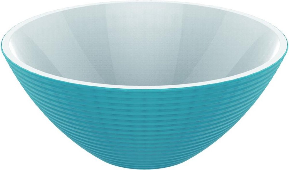 Zak!Designs Saladeschaal 2-Tone Acai - Ø 16 cm - 600 ml - Blauw