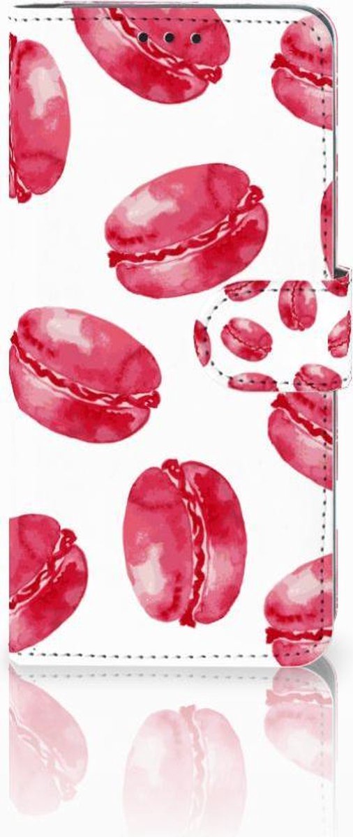 Huawei P30 Pro Book Cover Pink Macarons