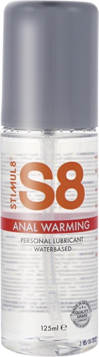 Stimul8 S8 - S8 WB Warming Anal Lube 125ml - Lubricants Warming Verwarmend 125