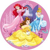 DEKORA - Eetbare Disney Princesses schijf - Decoratie > Eetbare versieringen