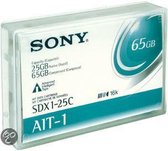 Sony SDX 1-25C - AIT 1 - 25 GB / 65 GB - for AIT e200/S, e390/S, i100STS, i200STS, i390/S, Turbo e100S  AIT Library LIB 81/A2