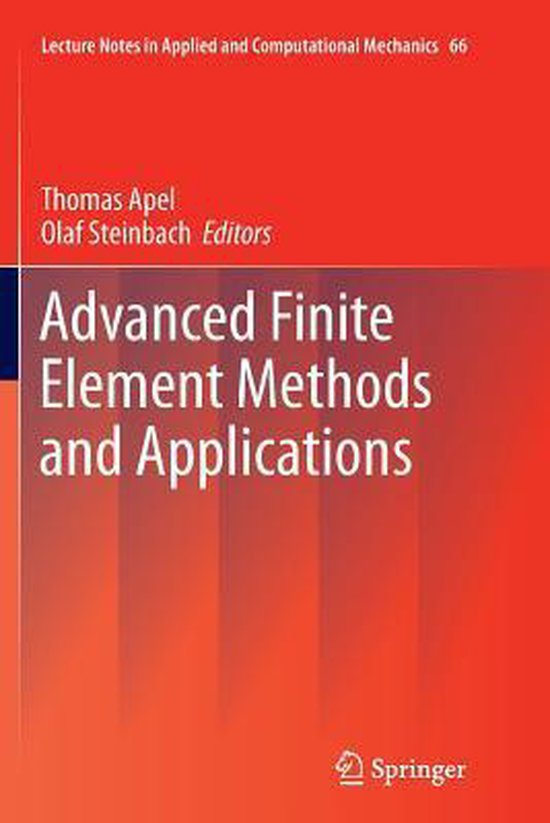 Advanced Finite Element Methods and Applications - cover