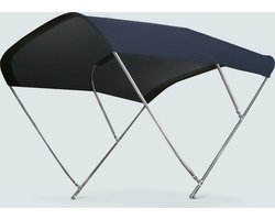 Tessilmare 3-boogs navy Biminitop type Biminox 230 x 145 x 230 cm