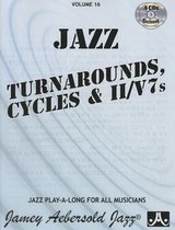Volume 16: Jazz Turnarounds, Cycles & II/V7's (with 4 Free Audio CDs)