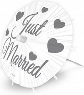 Just Married parasol prikkers XL