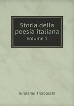 Storia della poesia italiana Volume 1