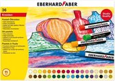 Oliepastelkrijt Eberhard Faber 11mm doos a 36 st assorti