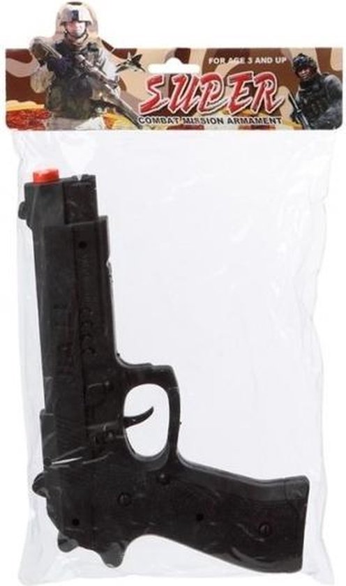 Speelgoed pistool zwart 25 bol.com