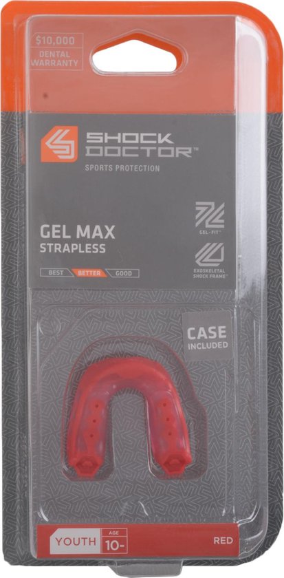 Shock Doctor bitje rood - junior | bol
