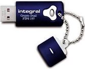 Integral Crypto Dual FIPS 197 Encrypted - USB-stick - 16 GB