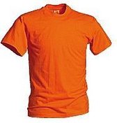 T-shirts orange grandes tailles 3XL orange