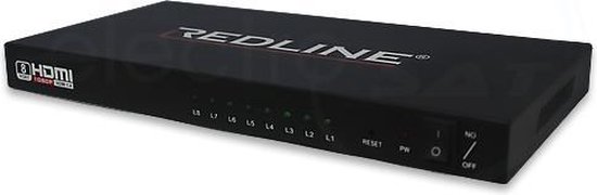 Foto: Redline hdmi 8 port splitter