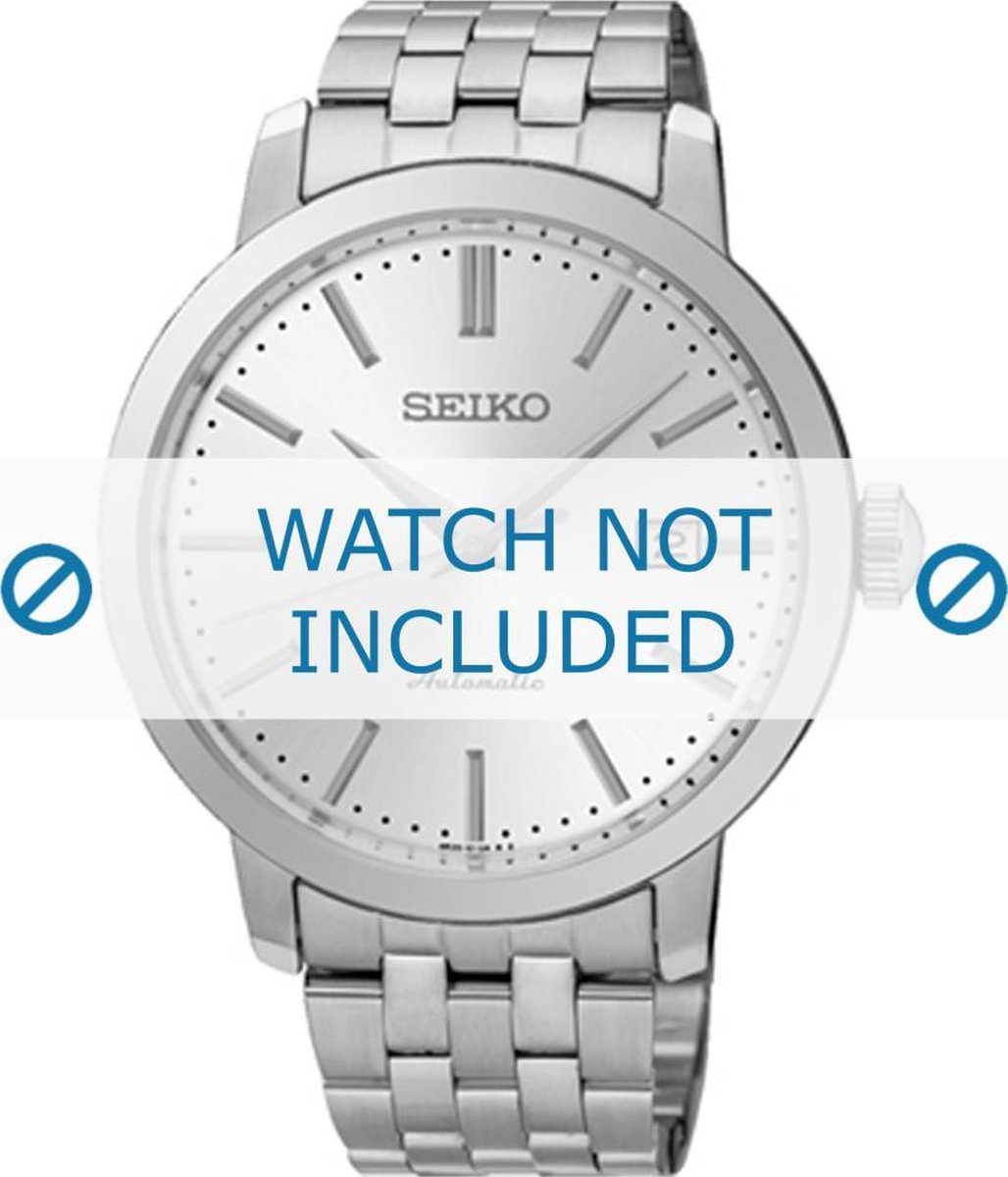 Seiko horlogeband 4R35-00Z0-SRPA23K1 Staal Zilver 20mm | bol.com