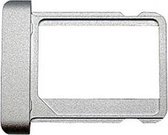 Metal micro Simcard tray holder Silver voor Apple iPad 3