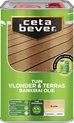 CetaBever Tuin Vlonder & Terras Bankirai Olie - Transparant - Blank - 4 liter