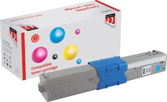 Quantore toner cartridge Oki 44469706 cyaan